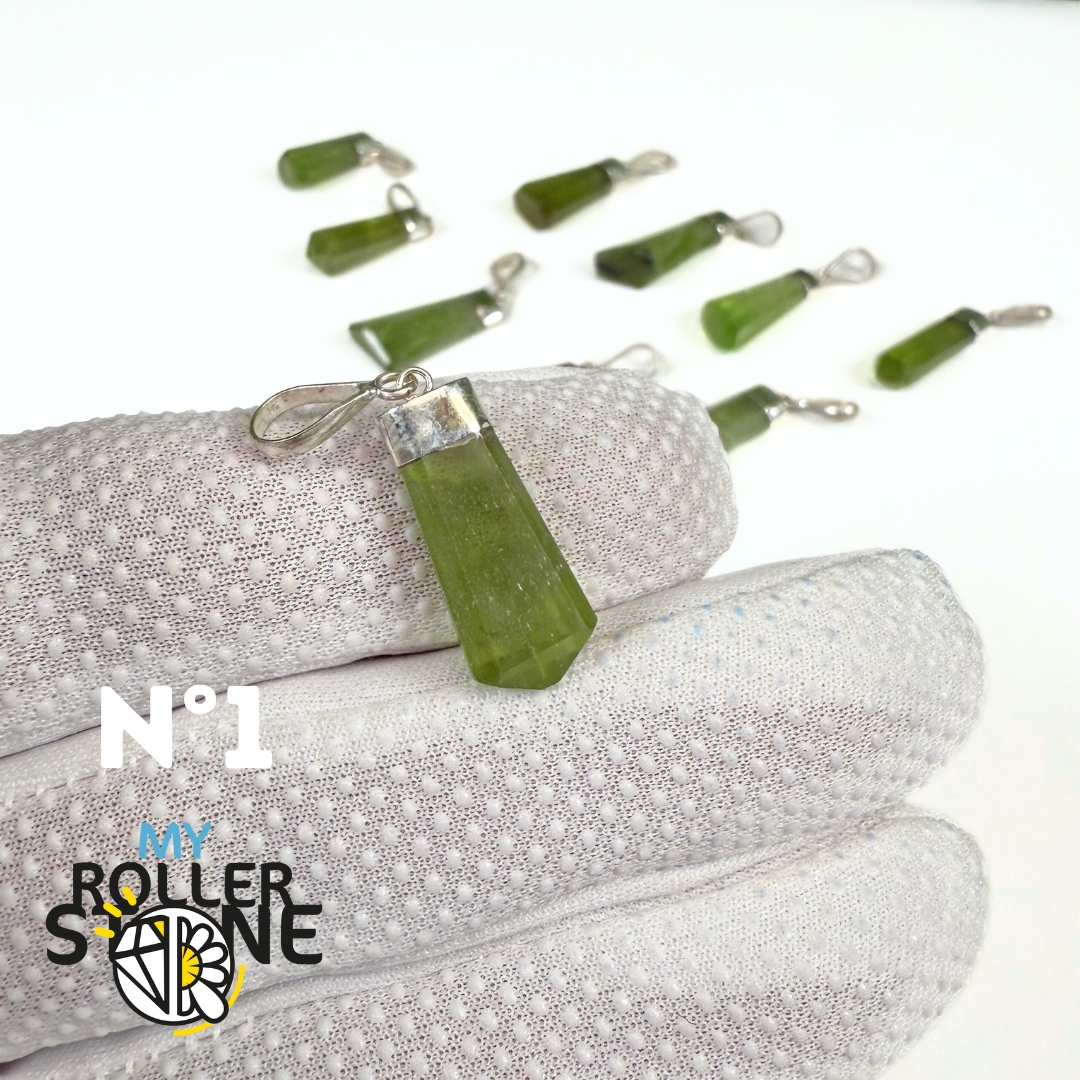 Pendentif Péridot et Argent