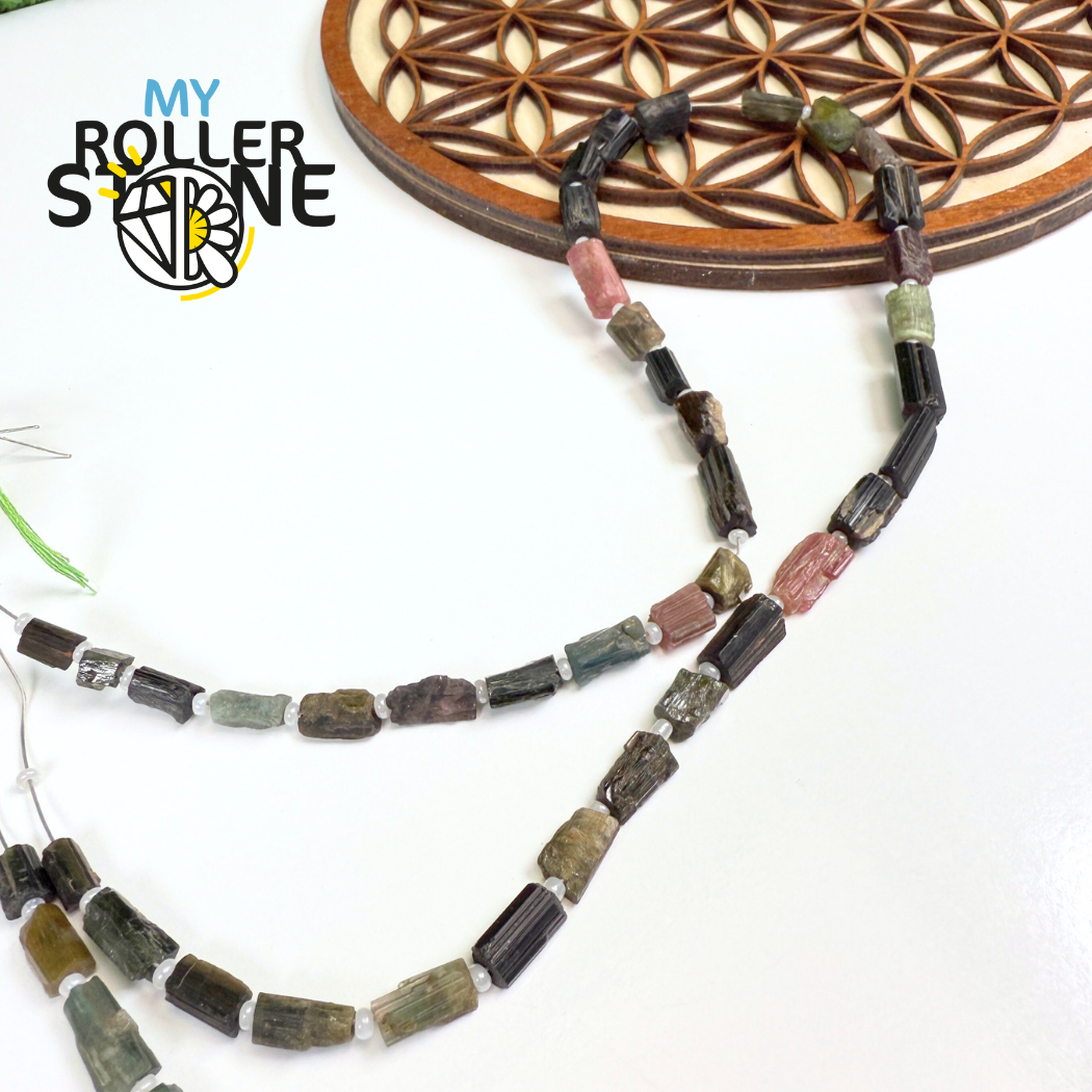 Perle Tourmaline Multicolore brute