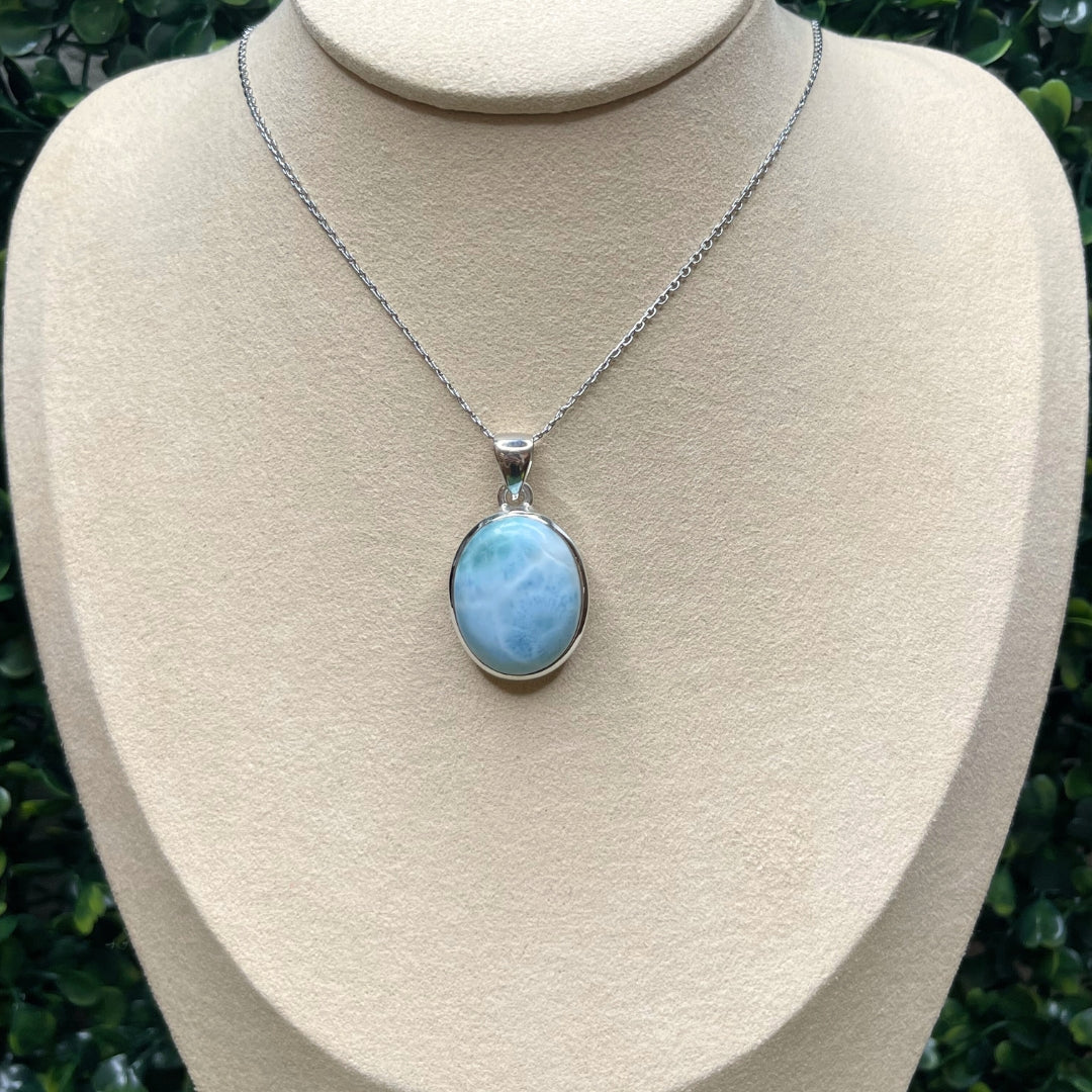 Pendentif Larimar Argent #16