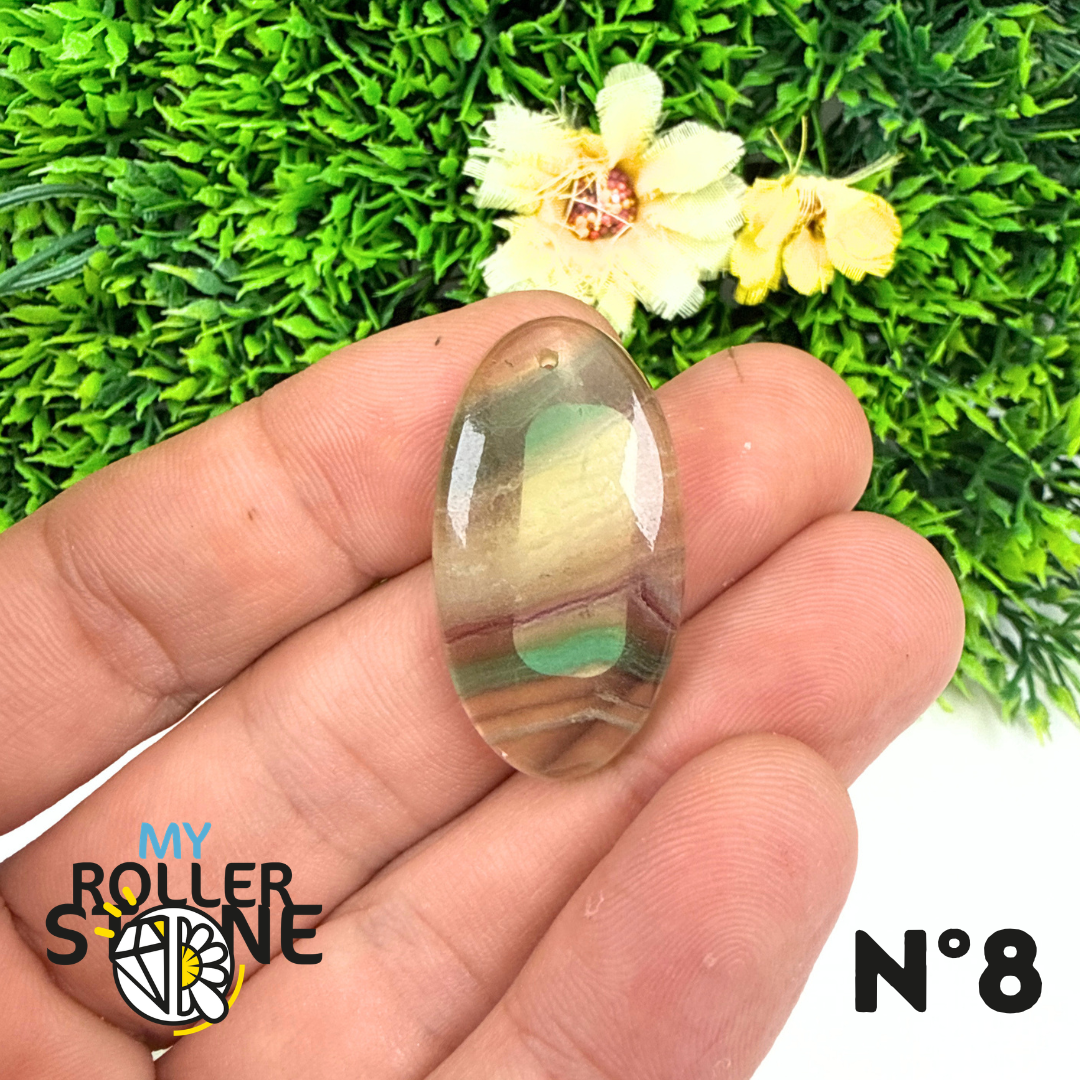 Pendentif Percé Fluorite 5A