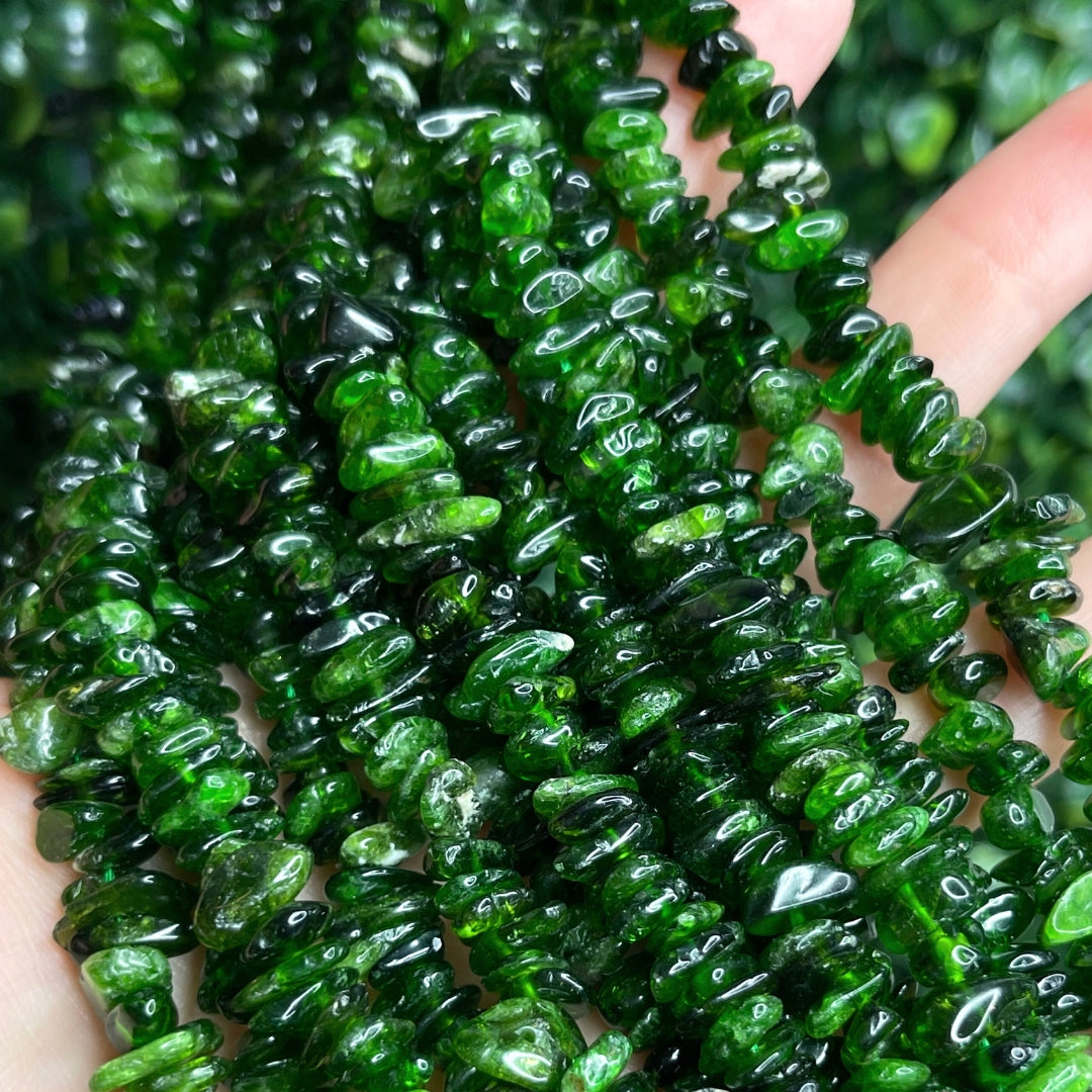 Perles Chips Diopside
