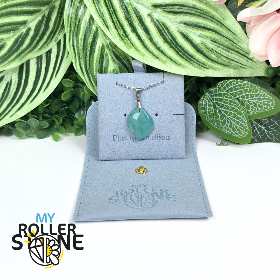 Pendentif Amazonite Brésil 5A