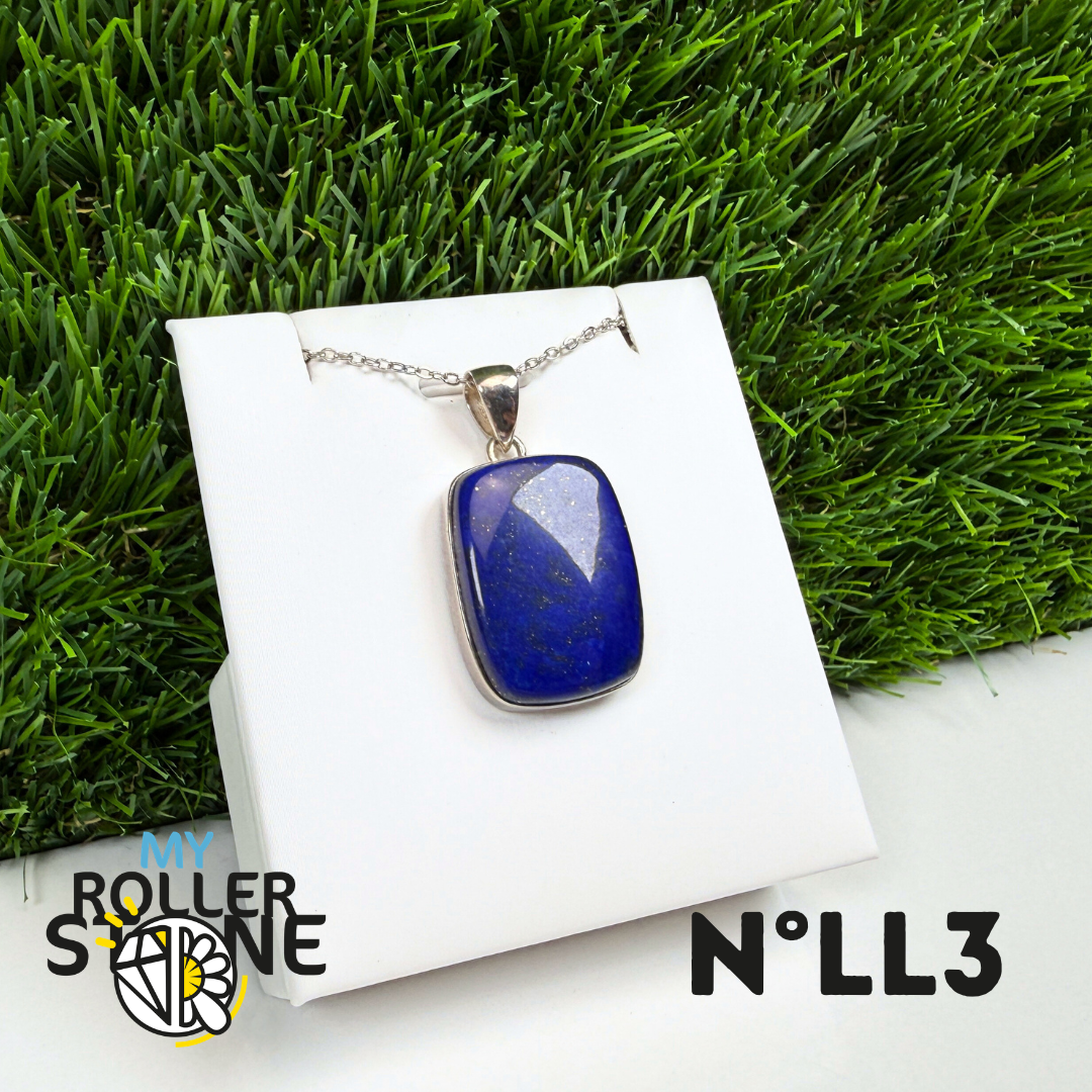 Pendentif Argent 925 Lapis Lazuli #3