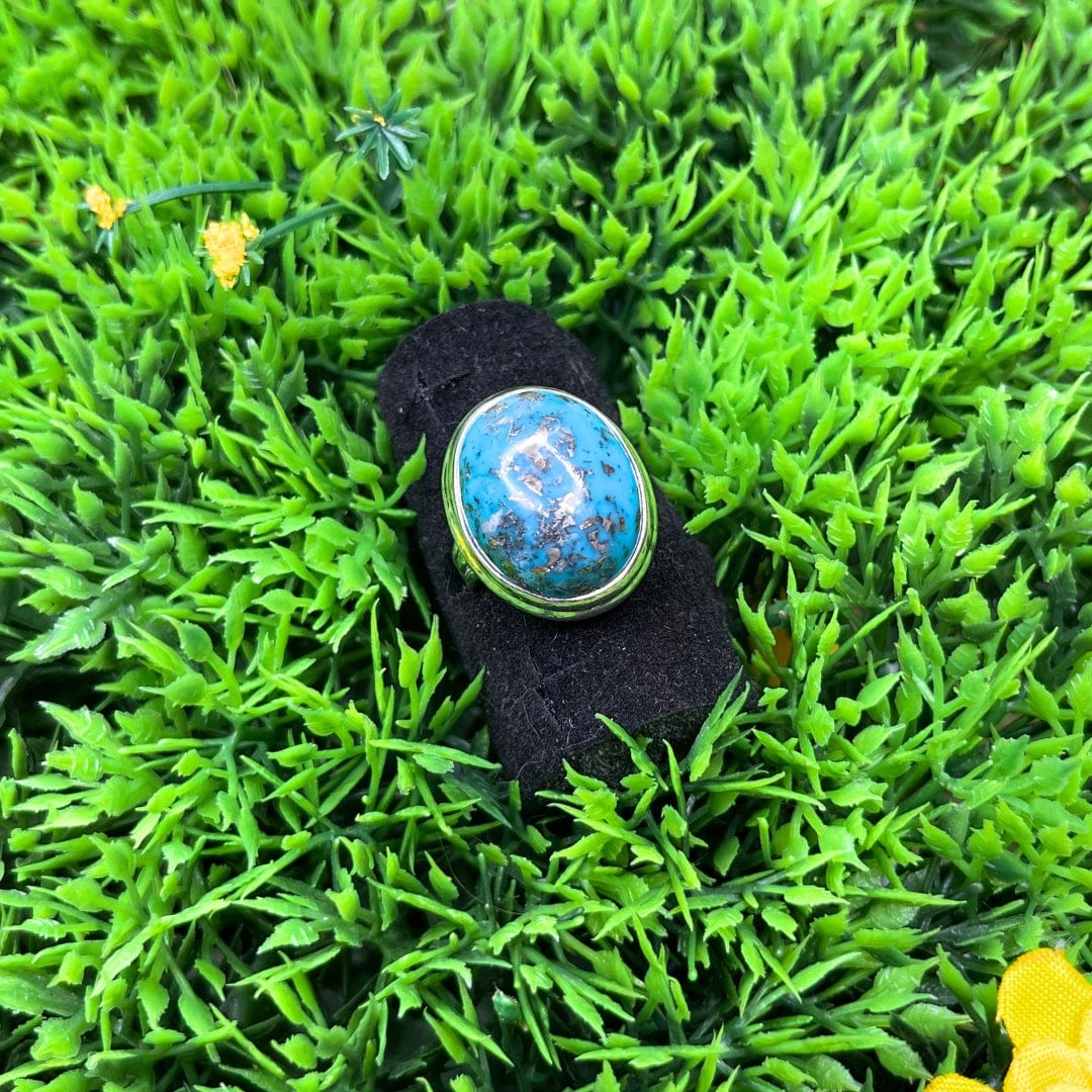 Bague Argent Turquoise Perse #3