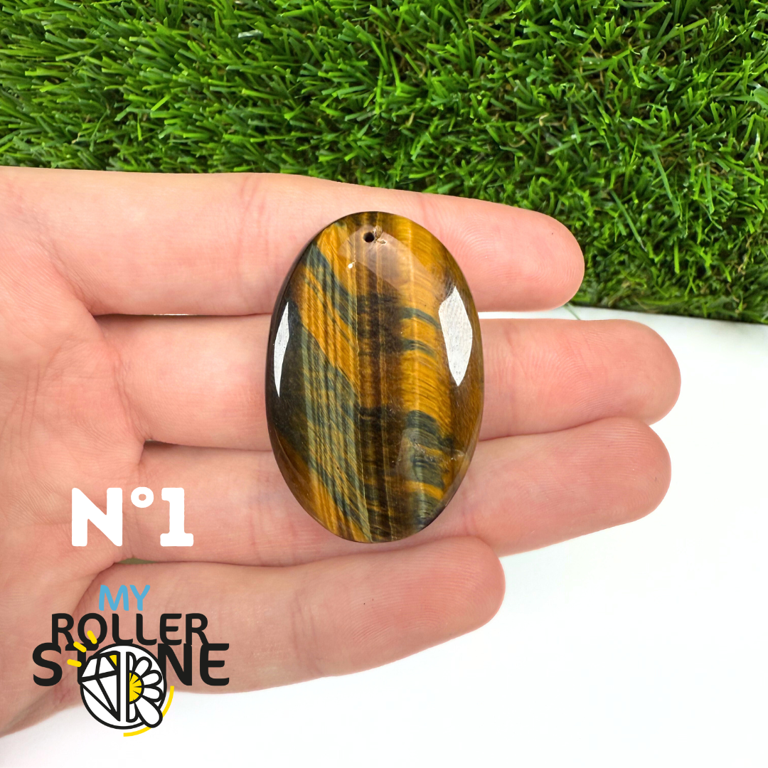 Pendentif Oeil de Faucon Percé 5A