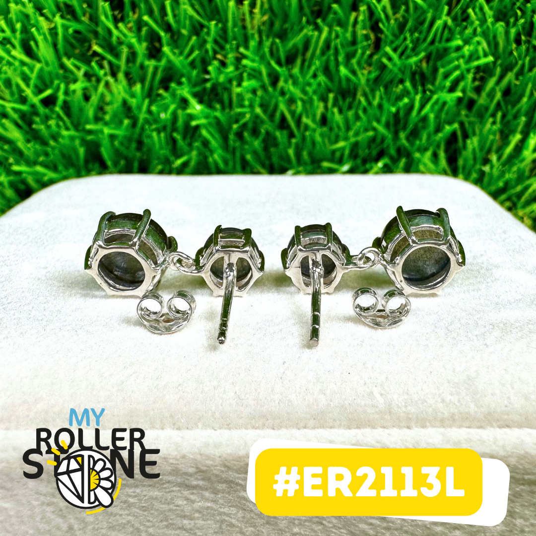 Boucles d'Oreilles Labradorite Argent 925 (ER2113L)