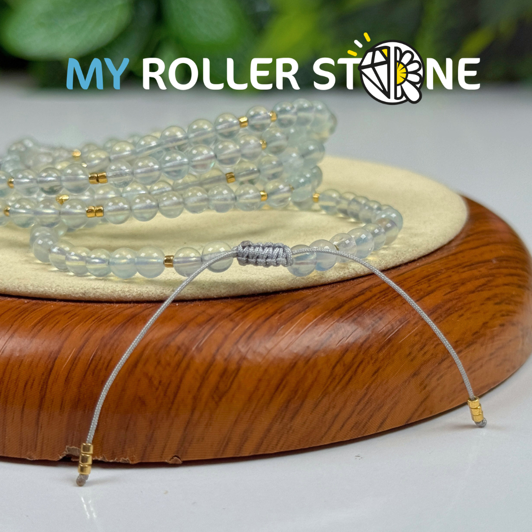 Bracelet  Aigue-Marine et Miyuki