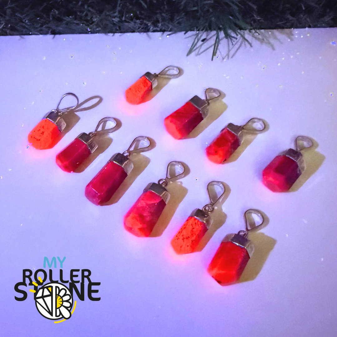 Pendentif Ruby et Argent