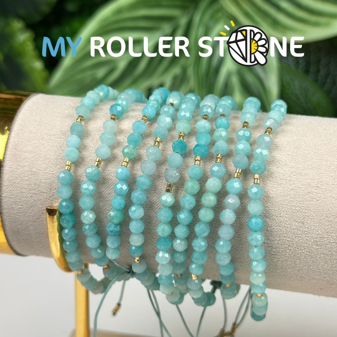 Bracelet Ajustable Amazonite du Brésil