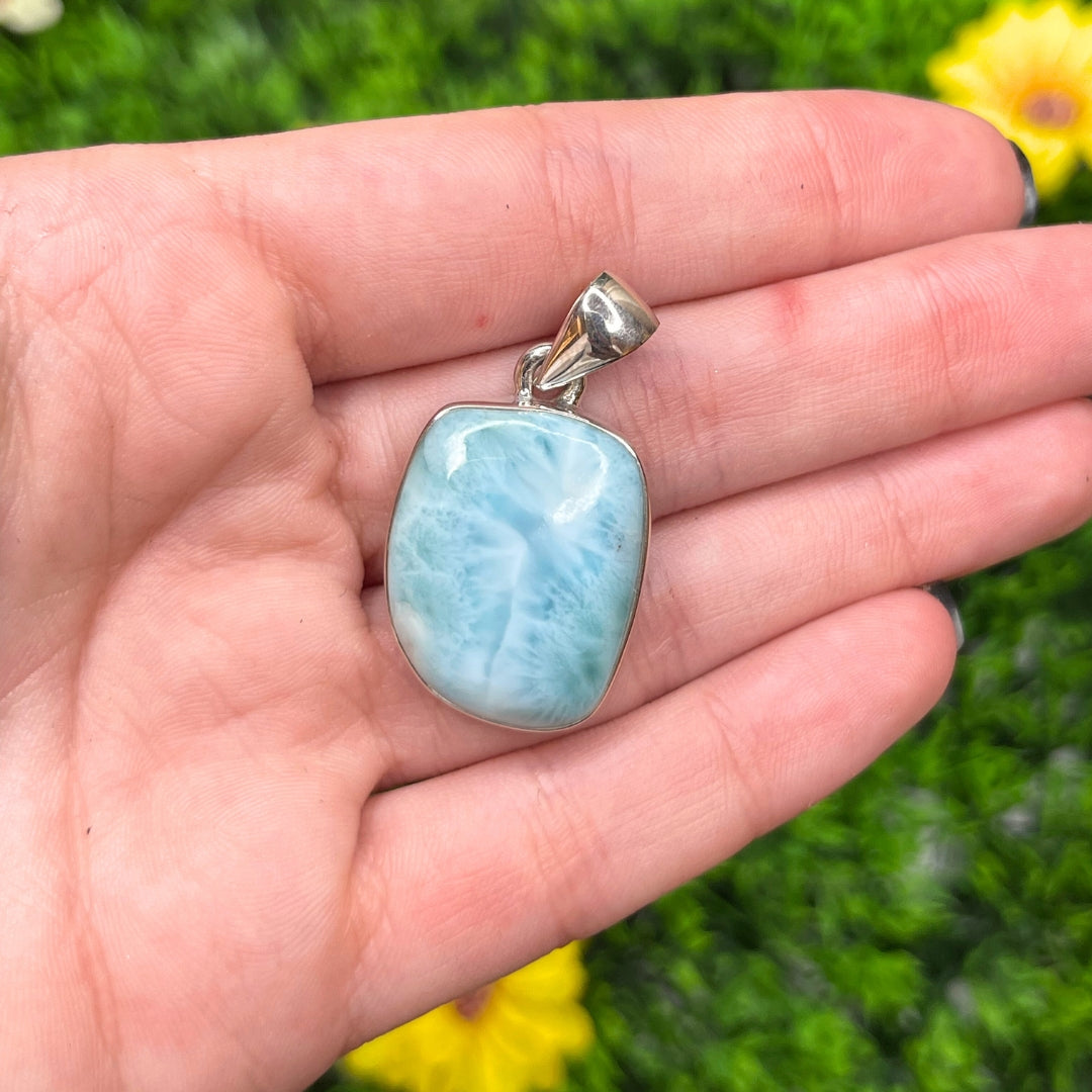 Pendentif Larimar Argent #31