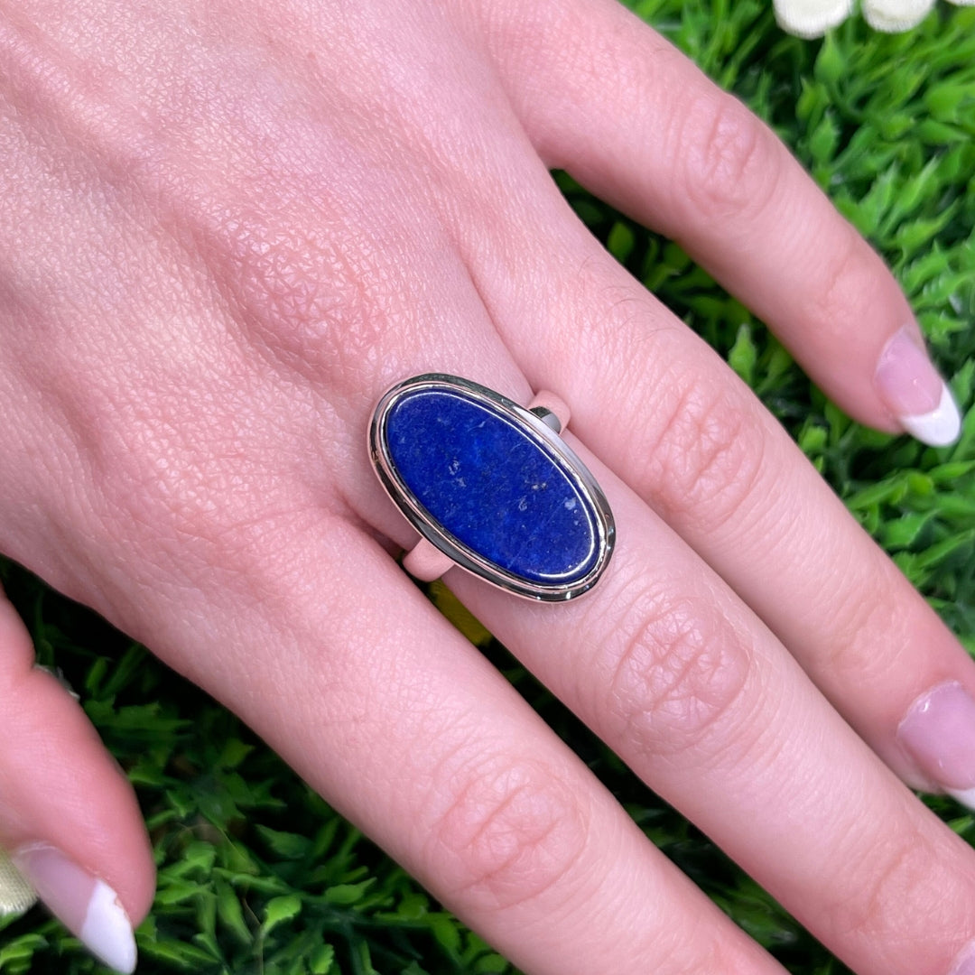 Bague Argent 925 Lapis Lazuli #97
