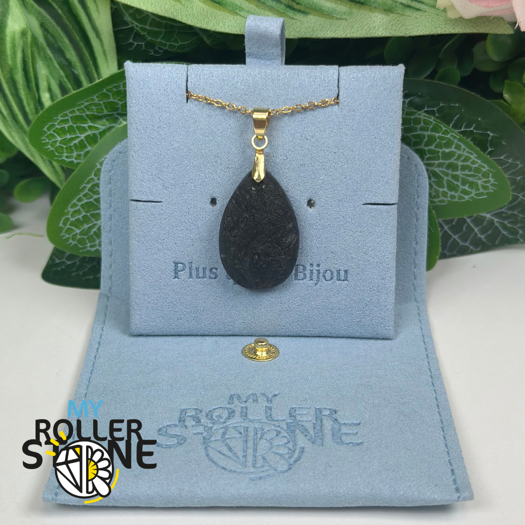 Pendentif Tectite Percé