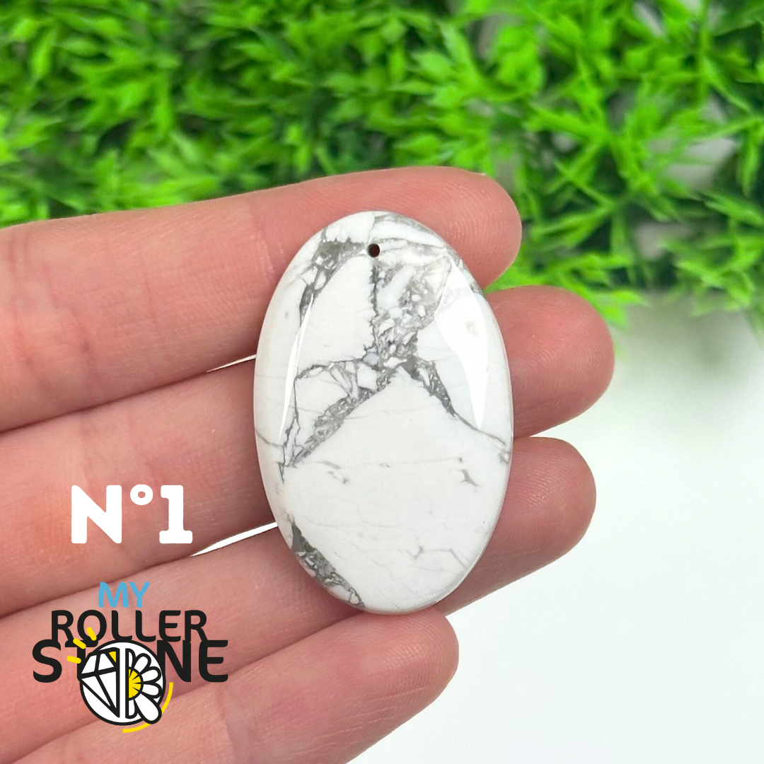 Pendentif Howlite 5A
