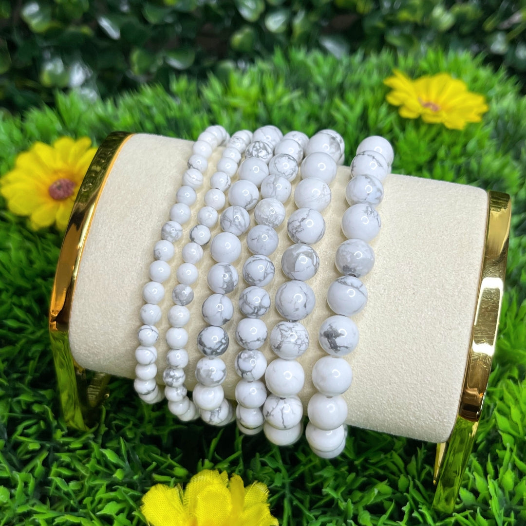 Bracelet Howlite Sur-Mesure