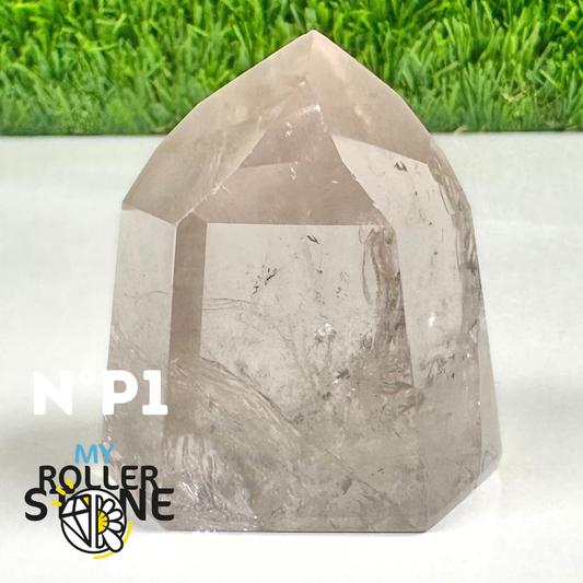 Pointe en Cristal de Roche Petite Taille