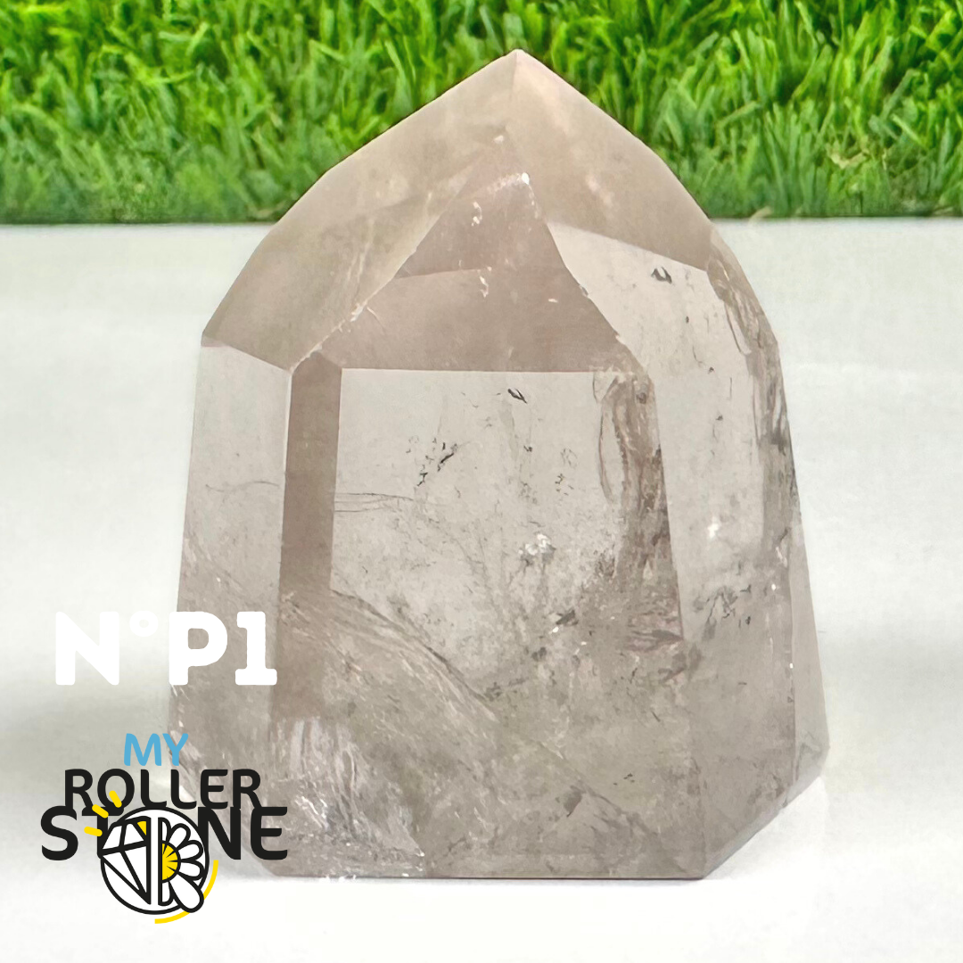 Pointe en Cristal de Roche Petite Taille