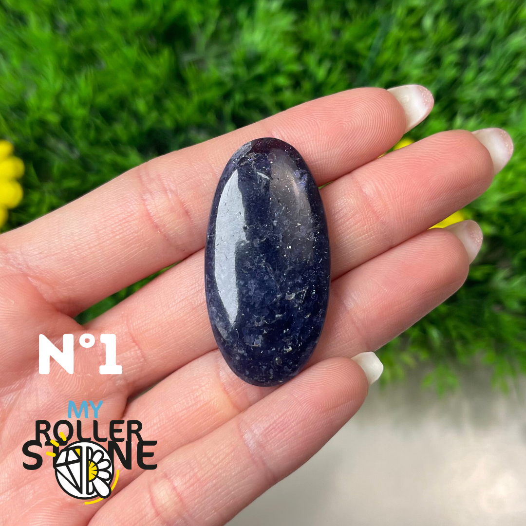 Pendentif Iolite Sunstone 5A