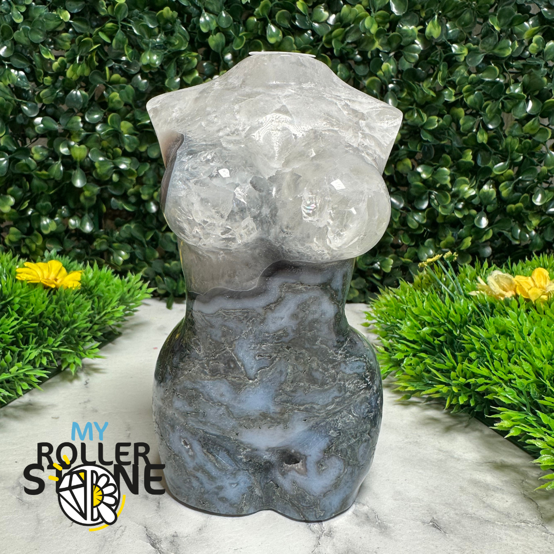 Sculpture Buste Femme Pierre