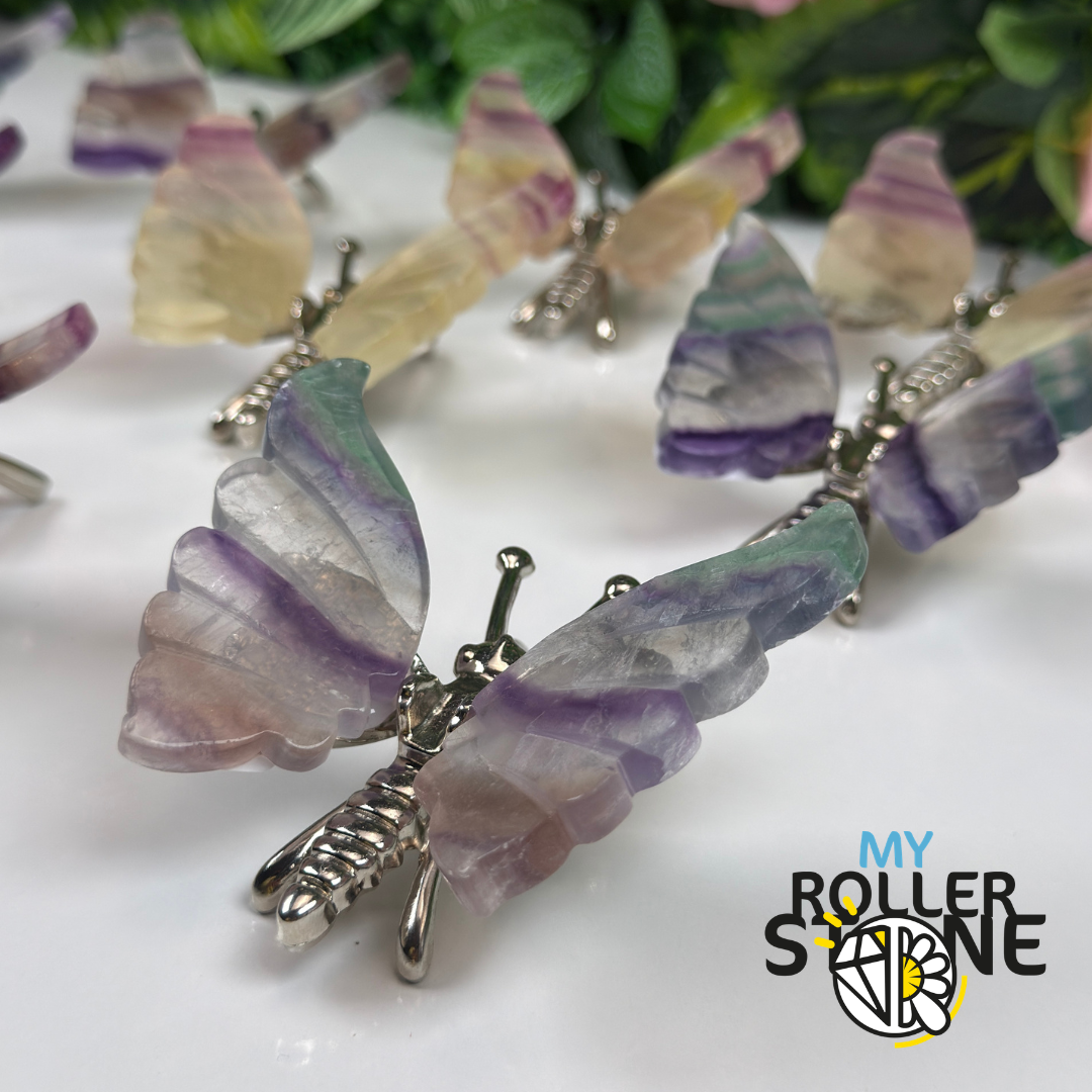 Papillon en Fluorite