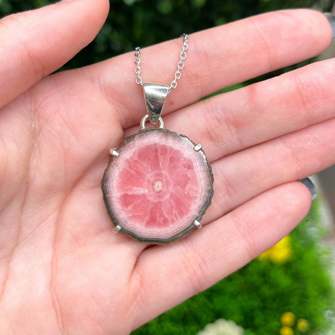 Pendentif Rhodochrosite #2