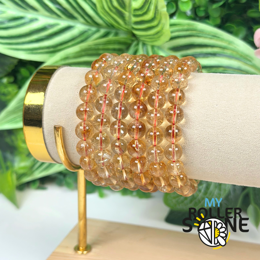 Bracelet en Citrine 3A Brésil