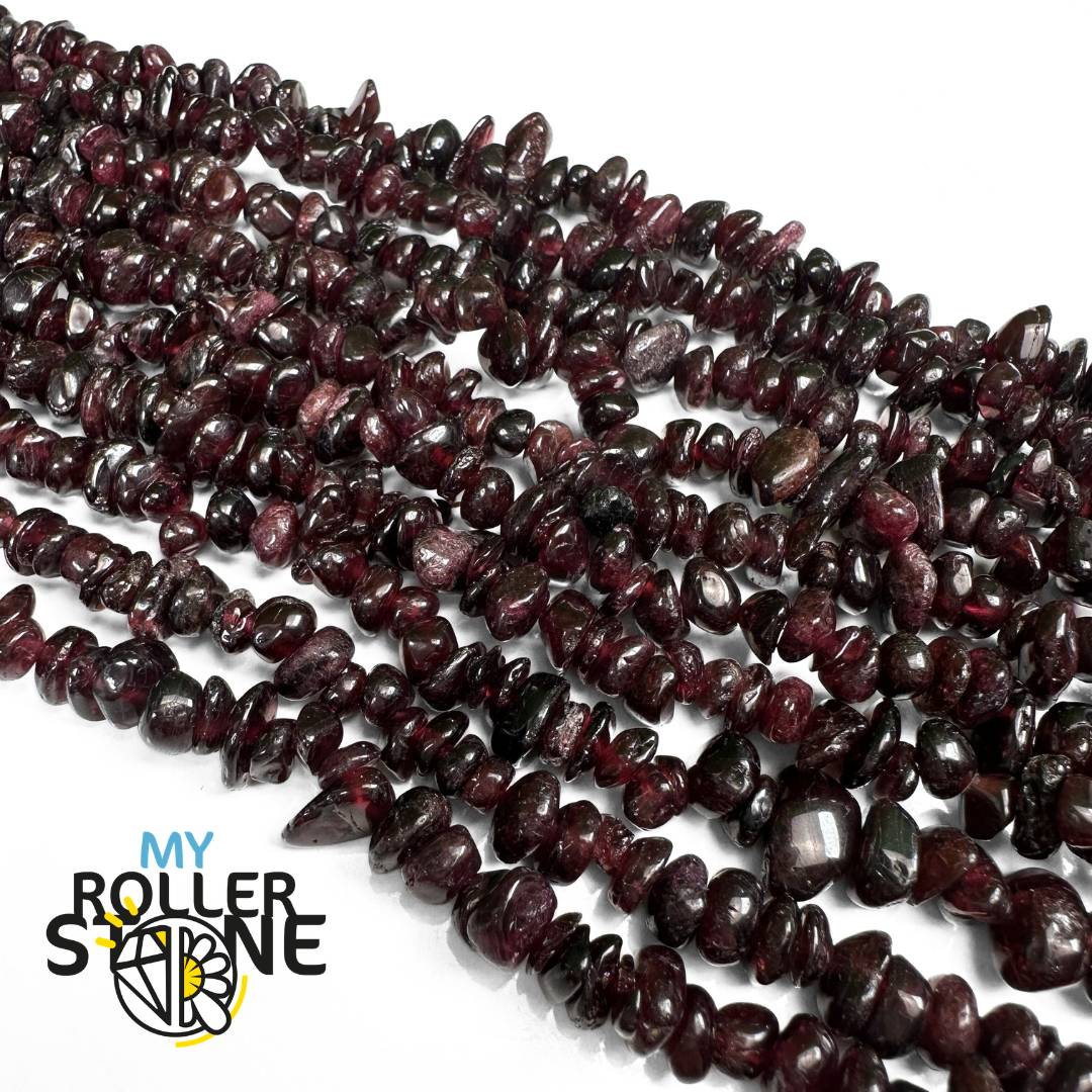 Perle Chips Grenat