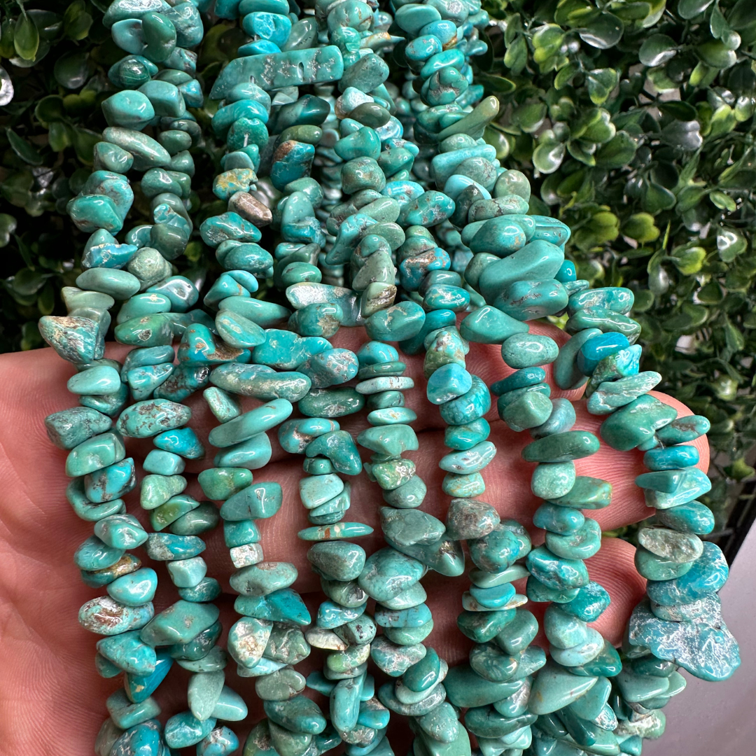 Perle Turquoise Chips