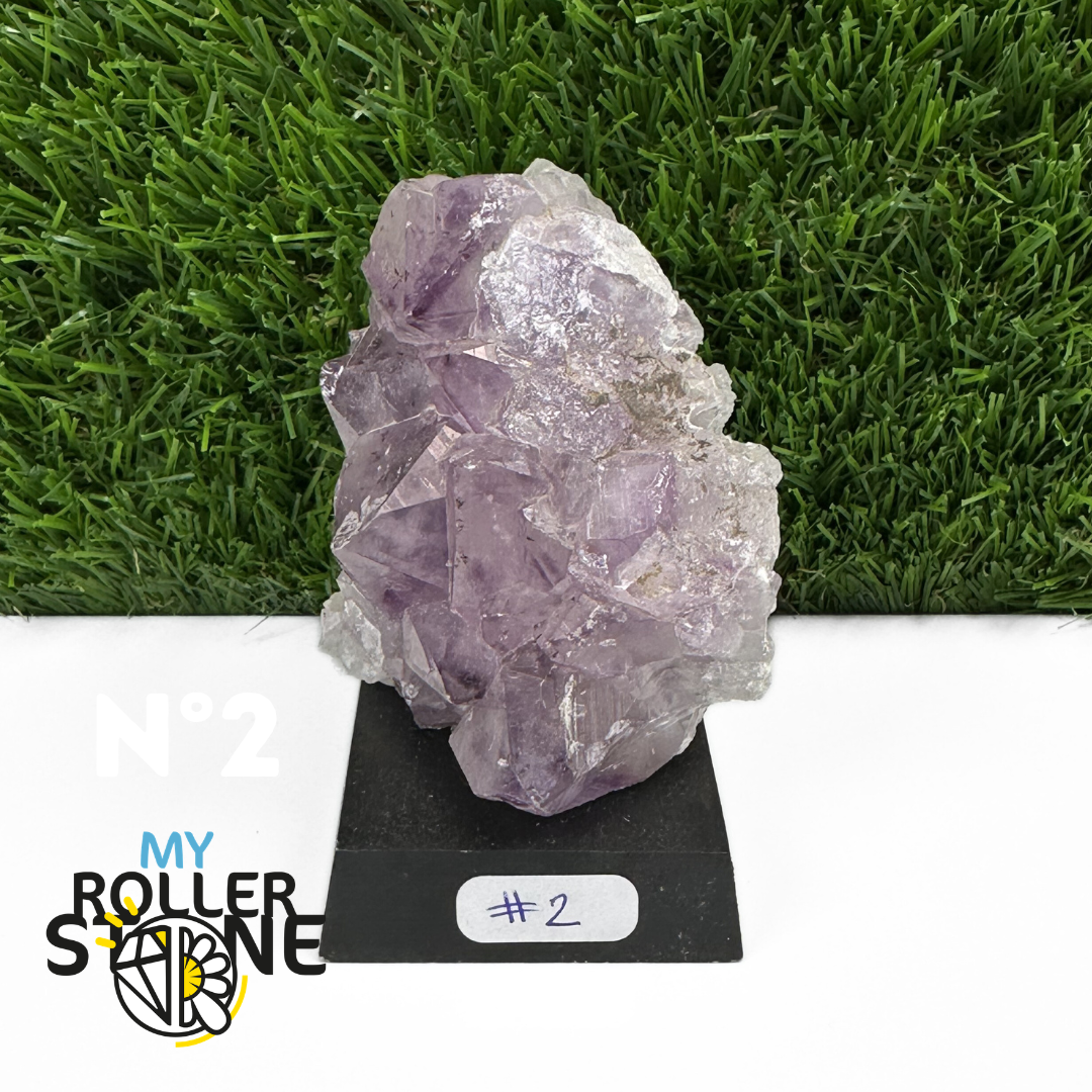 Améthyste sur socle