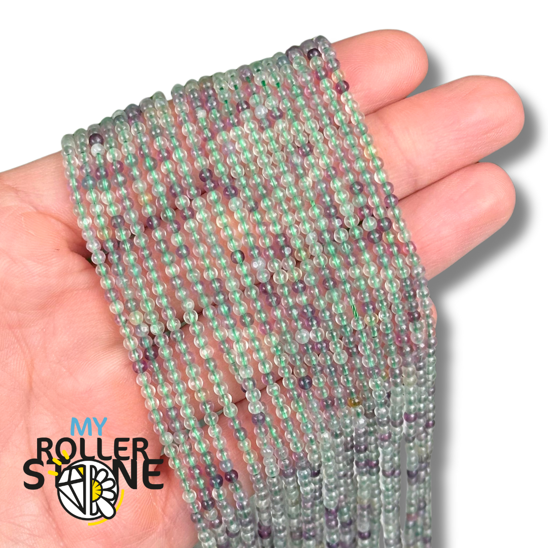 Perle Fluorite Arc-en-ciel 3A