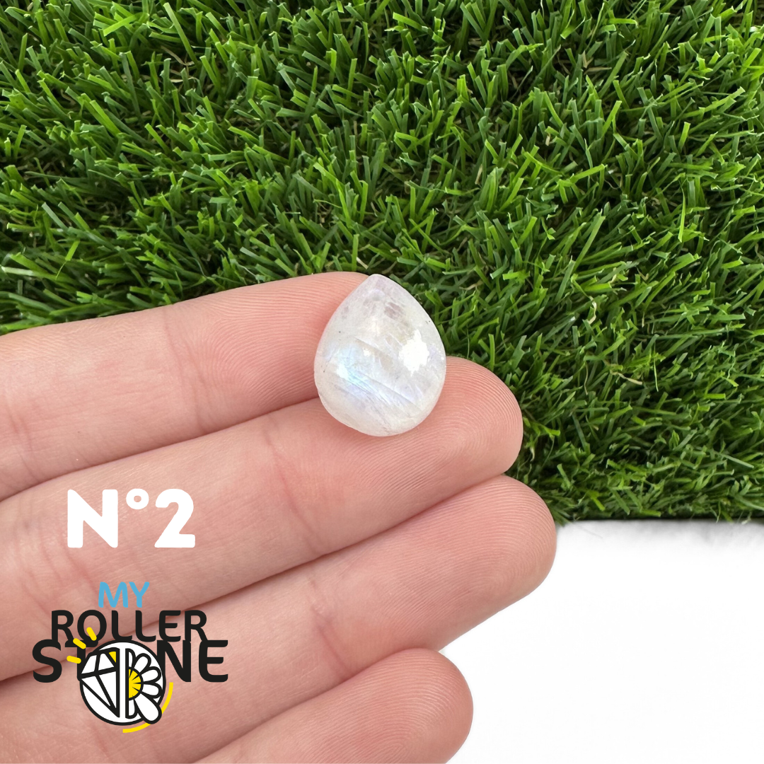 Petit Pendentifs Pierre de lune Forme Libre 5A