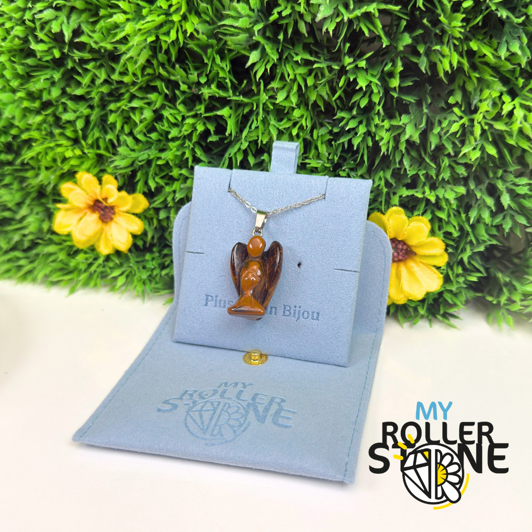 Pendentif Ange Pierre naturelle