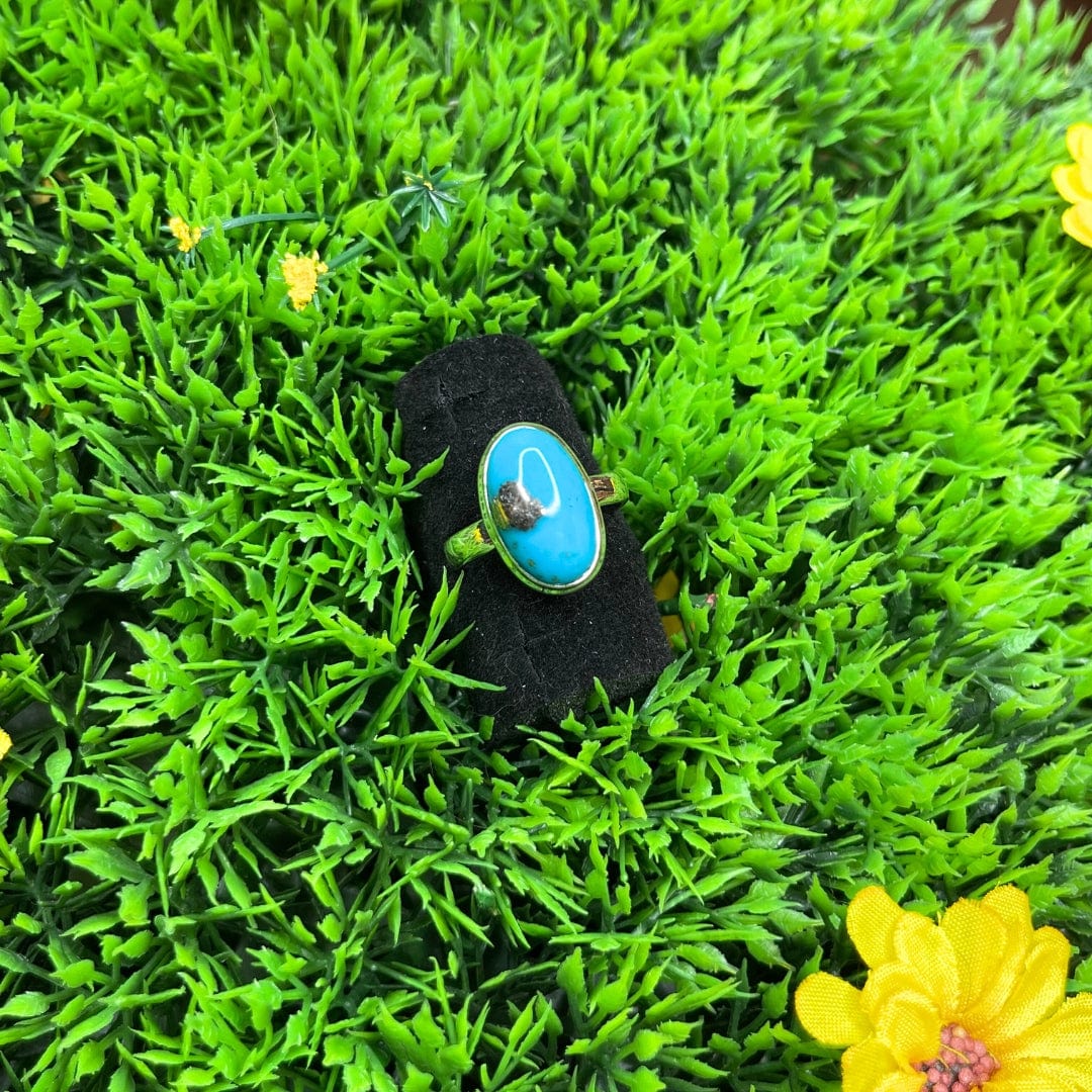 Bague Argent 925 Turquoise Perse #16