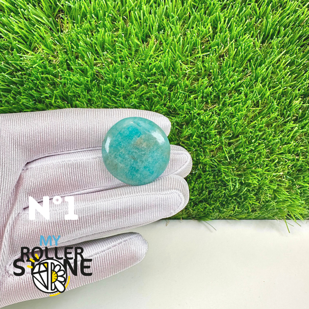 Pendentif Amazonite bleue