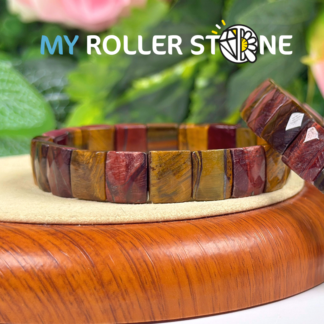 Bracelet Manchette Mix Oeil de Tigre