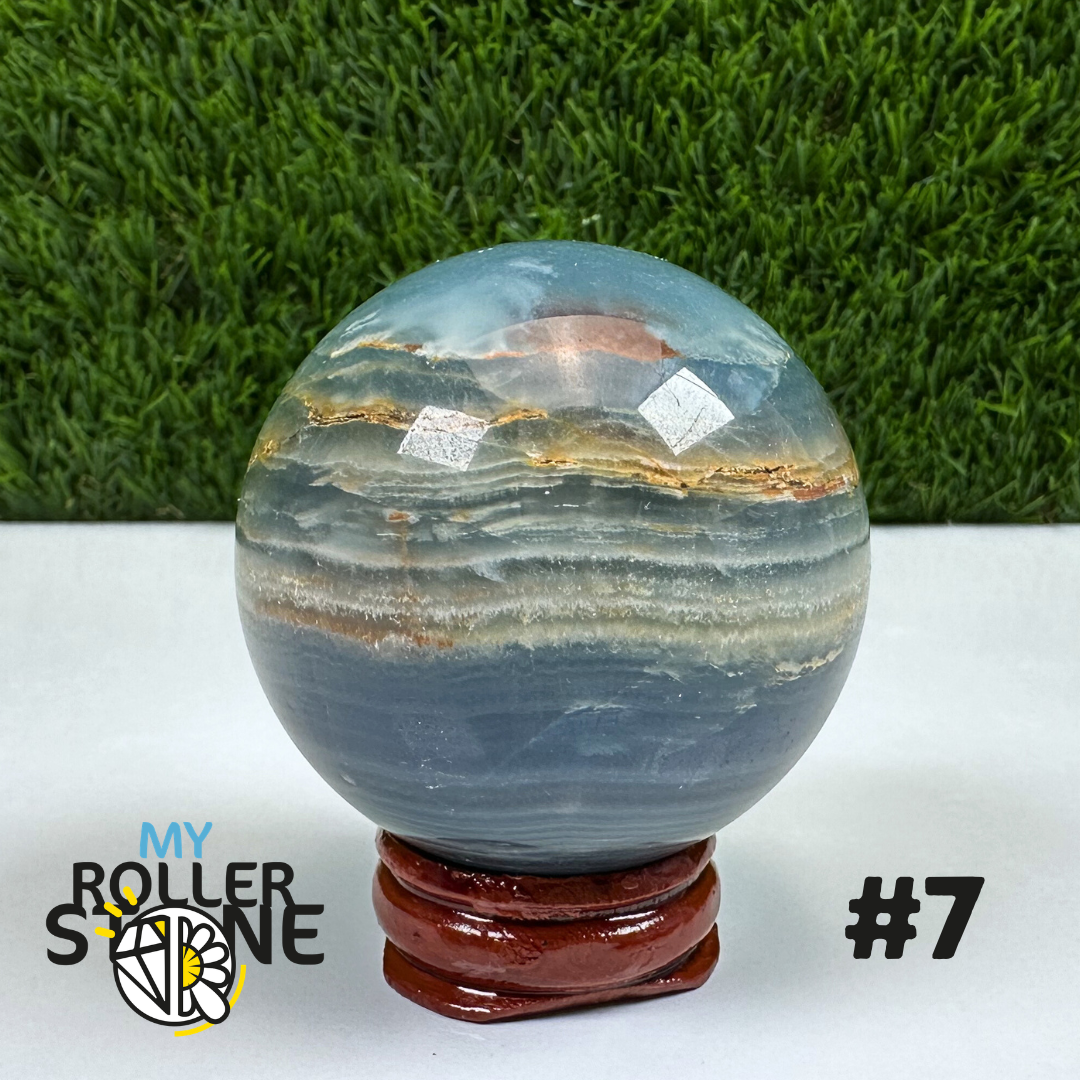 Sphère Onyx Bleu