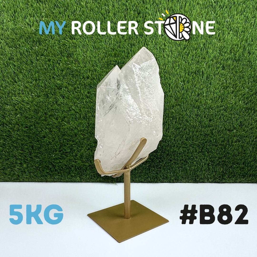 Cristal de Roche Sur Support #B82