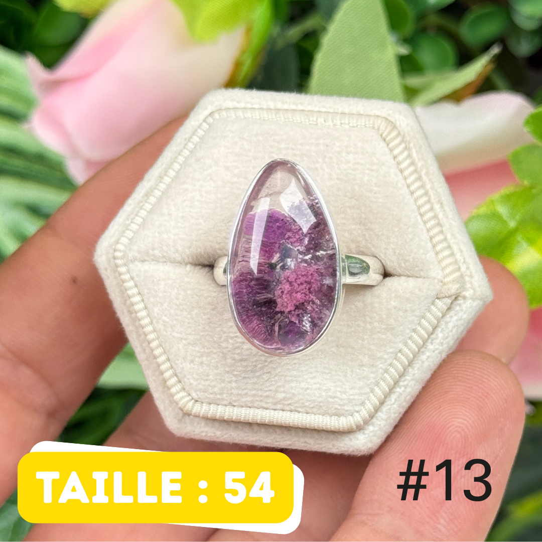 Bague argent lodolite #OR13