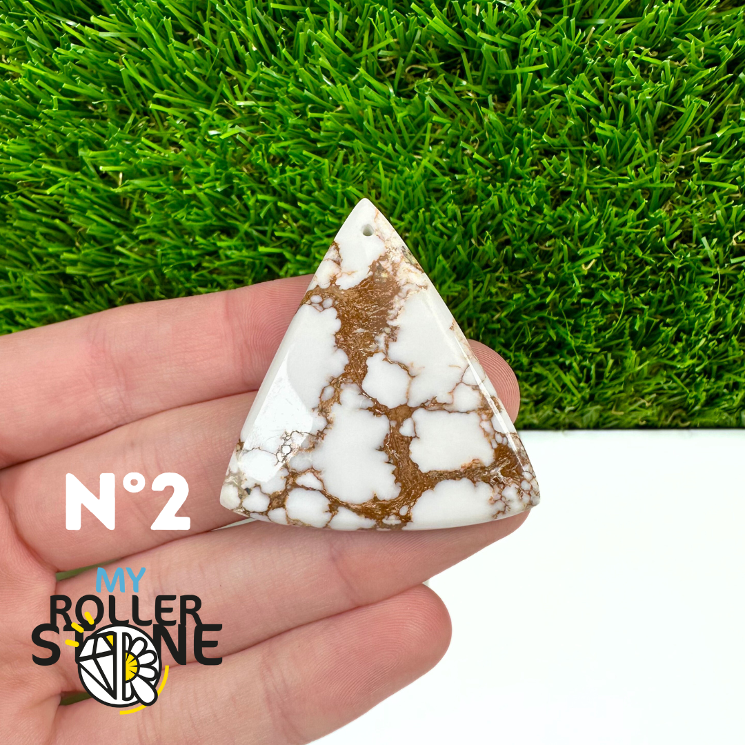 Pendentif en Magnésite « Cheval Sauvage »