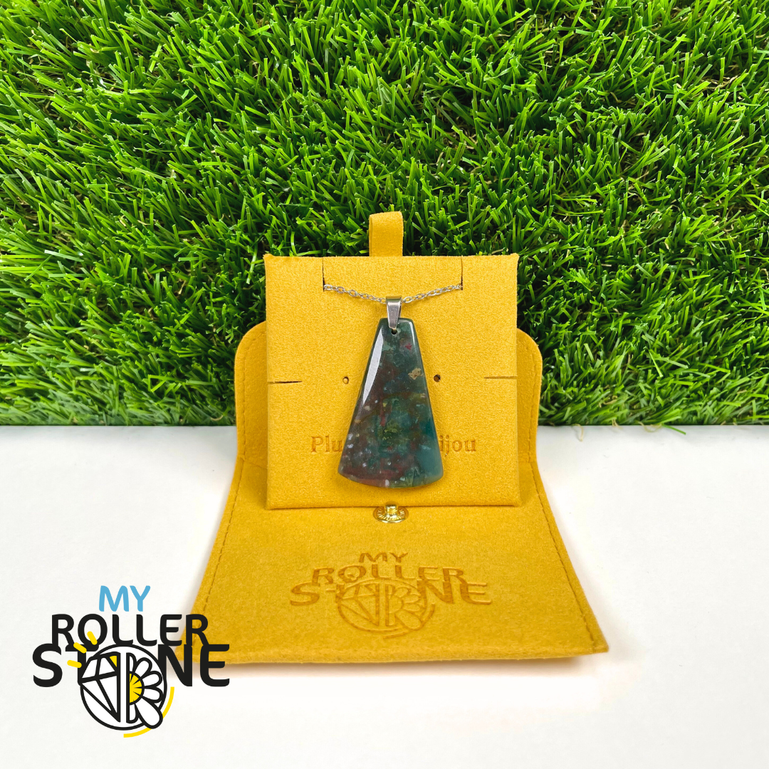 Pendentif Percé Héliotrope