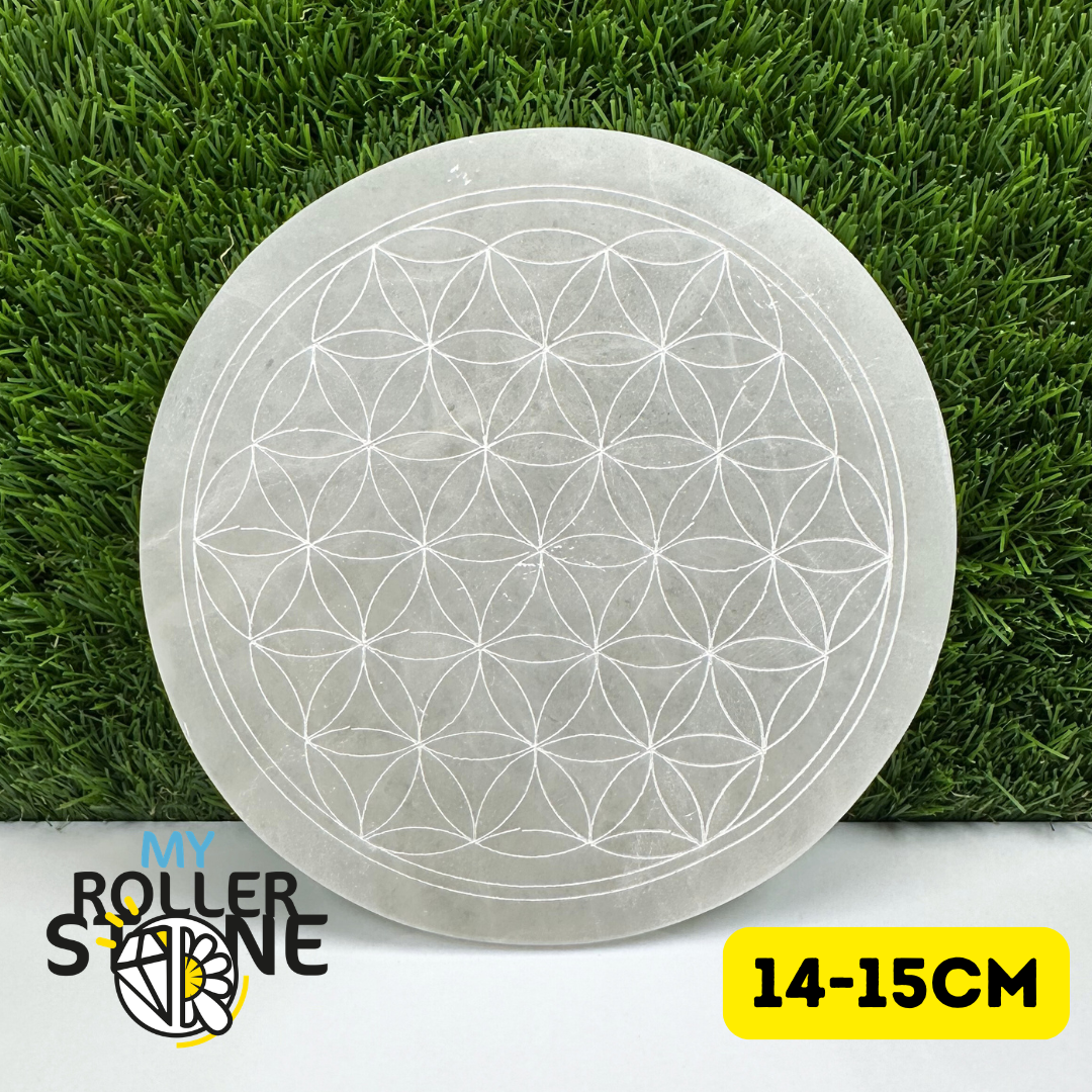 Fleur de vie en Selenite