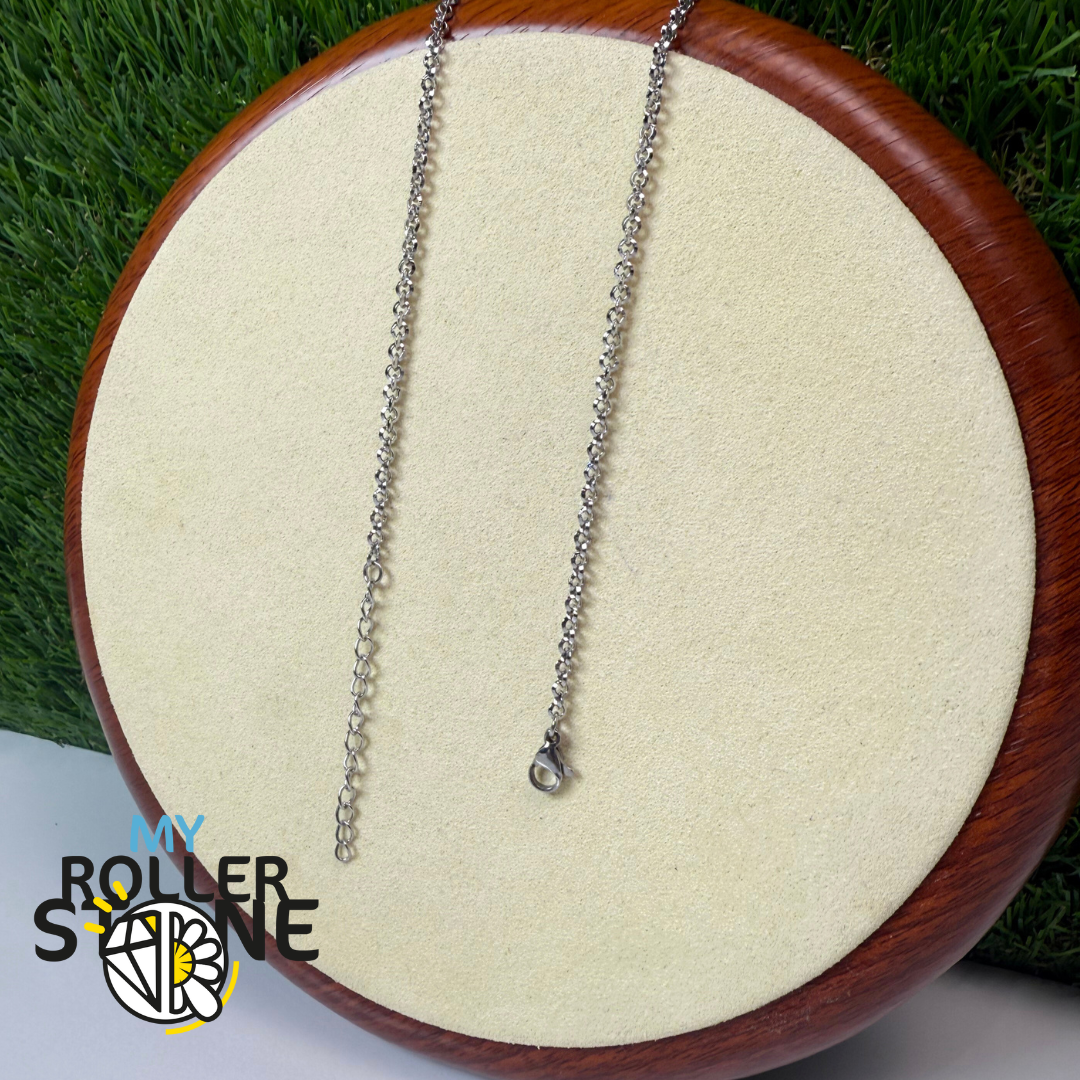 Lot Chaînes Argentées Pour Bijoux DIY - 6 Rouleaux 14m + Fermoirs Et Anneaux - Métal Galvanisé Anti-rouille