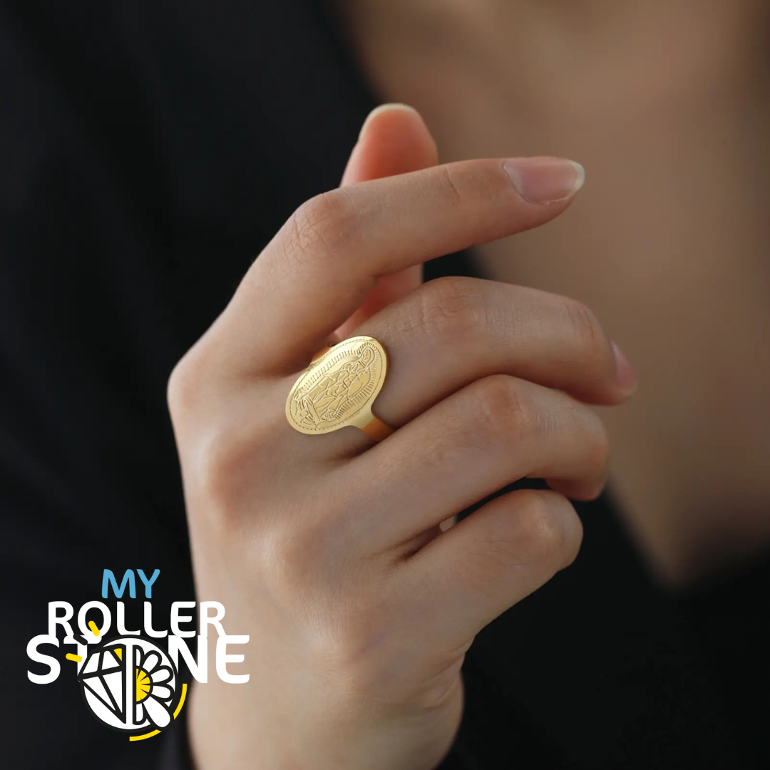 Bague Réglable Vierge Marie