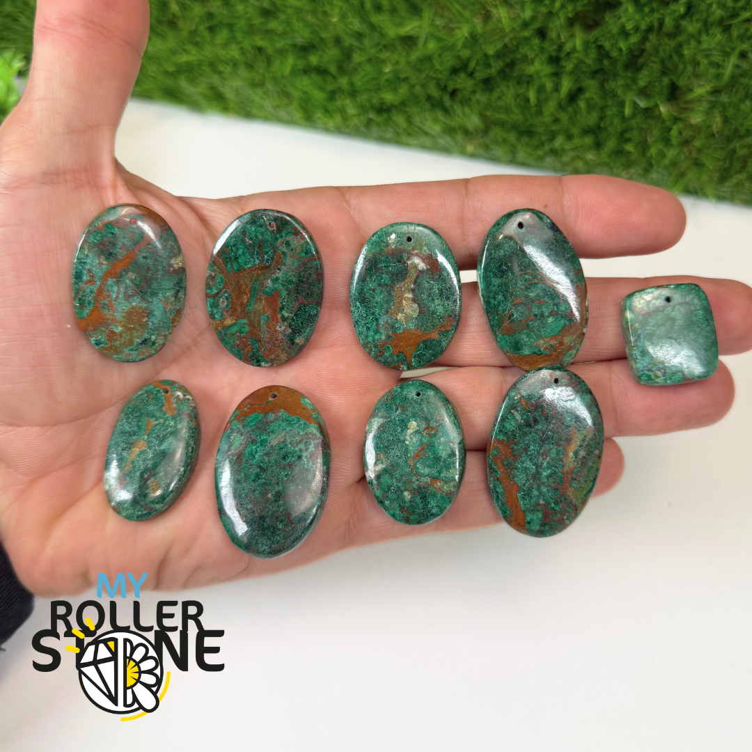 Pendentif Percé Chrysocolle