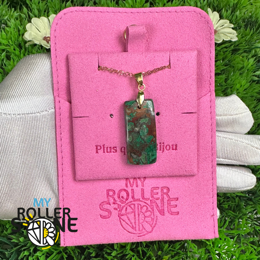 Pendentif Percé Chrysocolle