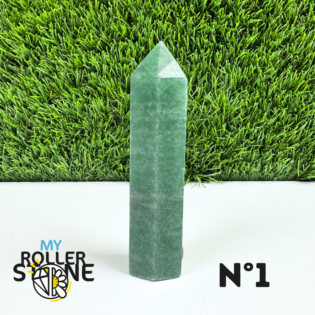 Pointes Pierre Aventurine Verte