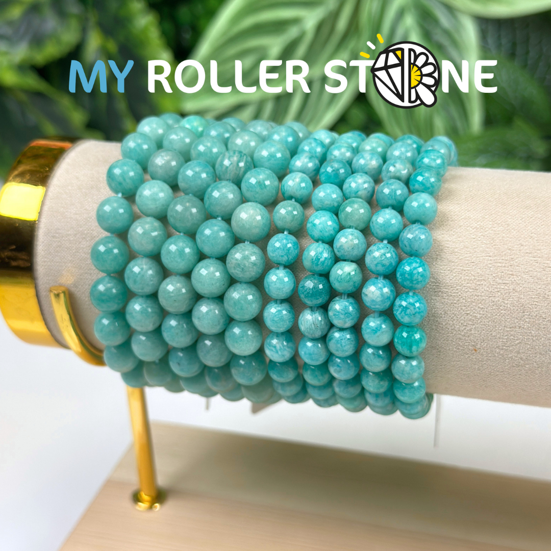 Bracelet Amazonite 5A