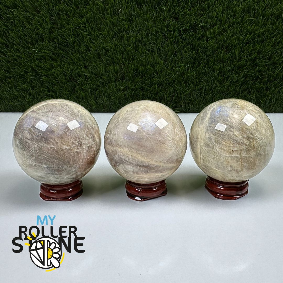 Sphère Pierre De Lune Orange