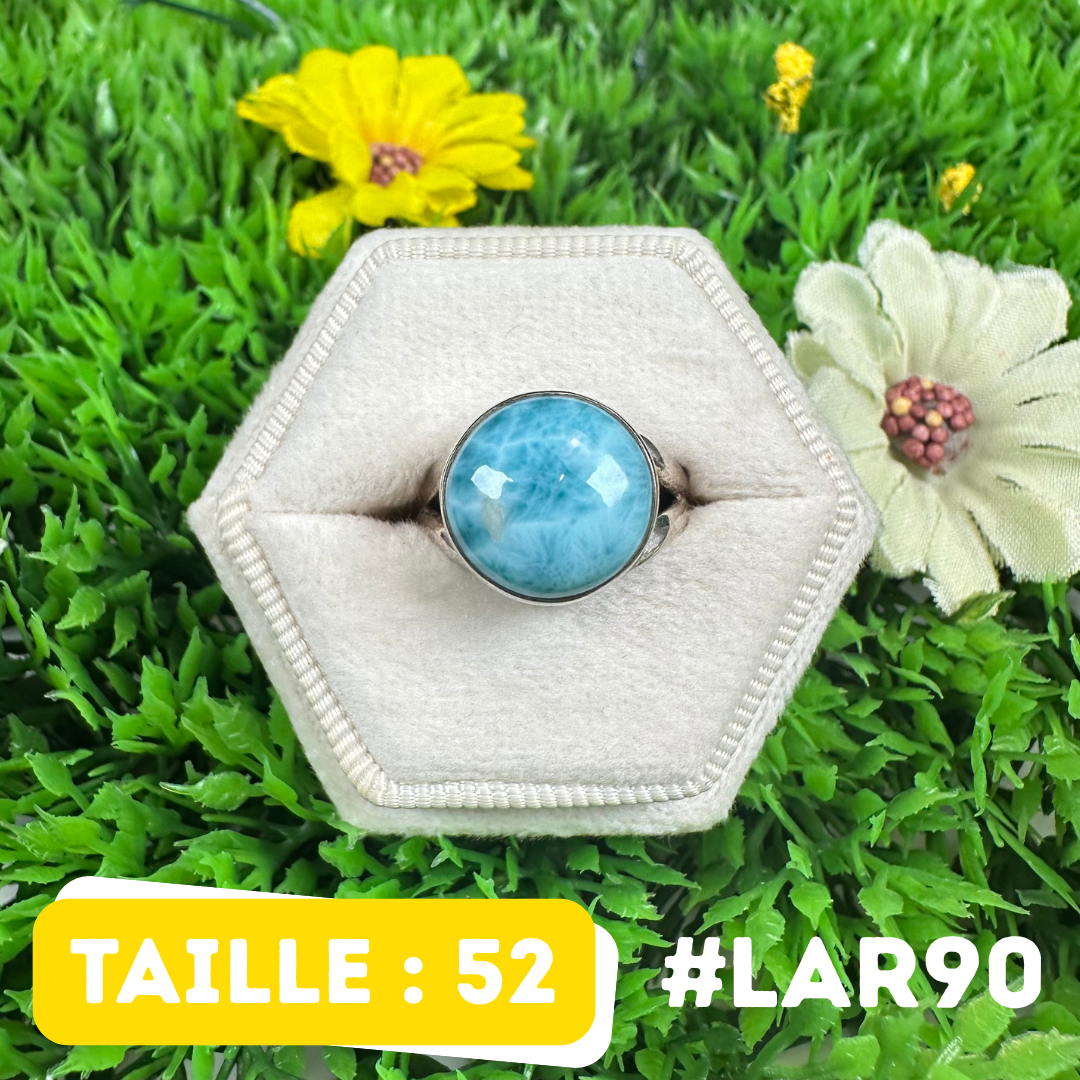 Bague Larimar #LAR90