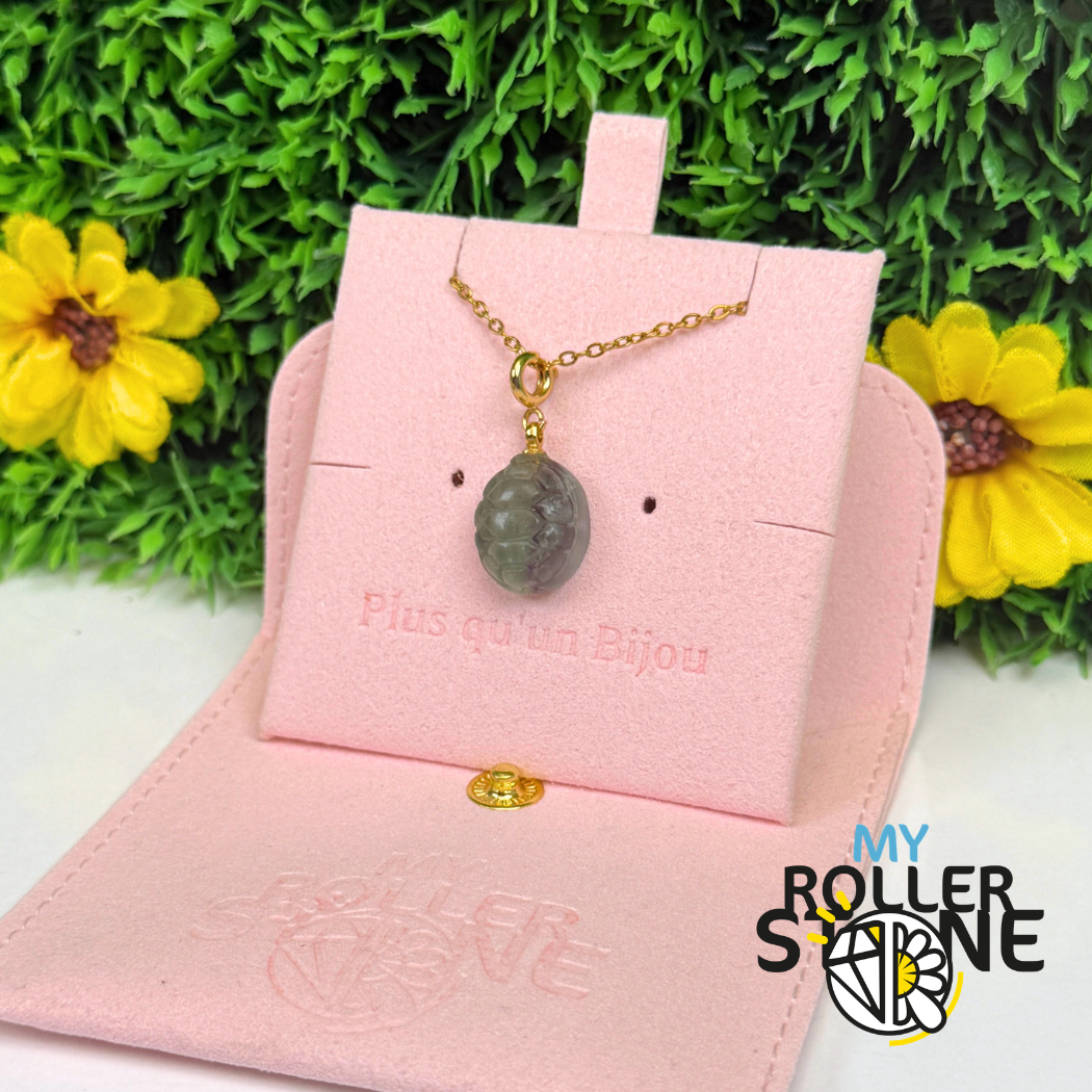 Pendentif Tortue fluorite