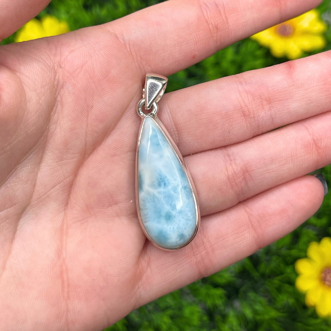 Pendentif Larimar Argent #14